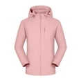 thumbnail image 7 of RoamHome Women's Waterproof Windbreaker Fleece Lined Hooded Jacket Lightweight Hiking Camping Outdoor Windproof Coat, 7 of 7