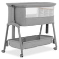 thumbnail image 1 of Dream On Me Calypso Portable Bassinet With Wheels, Gray, 1 of 7