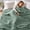 Green, variant on Bamboo Cooling Waffle Blanket for Hot Sleepers, Lightweight Breathable Summer Comforter for Bed Sofa Couch Travel(Ginger,59" x 79")