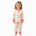 thumbnail image 3 of UAYOTSE Toddler Boys Girls Organic Pajama Set 3 6 12 18 24 Months 2T 3T 4T 5T fit Pjs Soft Breathable Long Sleeve Sleepwear Size 5-6 Years, 3 of 9