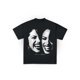 thumbnail image 1 of [100% algodón] Camiseta retro con gráfico de Selena y Aaliyah para hombre, 1 of 7