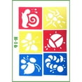 thumbnail image 4 of Children drawing Pattern with Different Shape Painting Stencil Drawing stencil Environmental PP Painting Stencil for School Project, 4 of 4