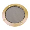 thumbnail image 2 of 4 "Inch Cover Decorative Circle Metal Mesh Grille Gold, 2 of 7