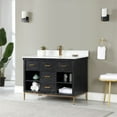 thumbnail image 5 of Kesia 48" Single Bathroom Vanity Set in Black Oak without Mirror, 5 of 8