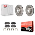 thumbnail image 1 of Transit Auto Rear Disc Brake Rotors and Semi-Metallic Pads Kit for Car Tesla X S K8F-104325, 1 of 11