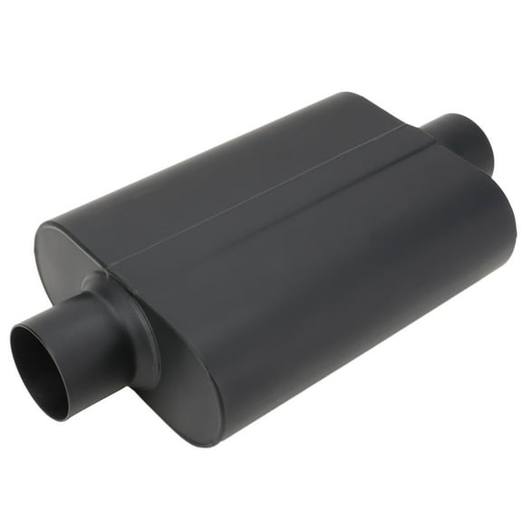 Welded Chamber Muffler, 3 Inch, Center Inlet/Center Outlet