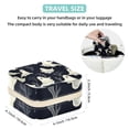 thumbnail image 5 of Halloween Ghost Travel Portable Square Jewelry Box for Rings, Earrings, Necklaces, Bracelets - Girls and Women, 5 of 6