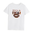 thumbnail image 3 of Camiseta para mujer casual con cuello redondo para mochilero, compras y vacaciones L, 3 of 7