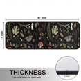 thumbnail image 5 of Kitchen Rugs Sets Of 2,Colorful Mushroom Sketch Light Pattern Anti Fatigue Kitchen Mat Rugs Non Slip Washable,Decorative Kitchen Floor Mats for Kitchen,Sink,Laundry,17"x47"+17"x47", 5 of 5