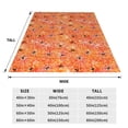 thumbnail image 3 of Pofeuu Spider Print Ultra-Soft Micro Fleece Blanket,for Bed Or Sofa,All Season Throw Blankets Flannel Blanket-, 3 of 7