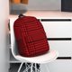 thumbnail image 3 of Disketp Red Black Houndstooth Mochila Escolar de 15 Pulgadas, Mochila Ligera para Estudiantes, Viajes y Trabajo, Cómoda y Resistente para el Uso Diario, 3 of 6