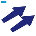 thumbnail image 3 of Uxcell 8" x 4" Arrow Sticker, Removable Self Adhesive Arrow Sign, Dark Blue 10Pack, 3 of 6