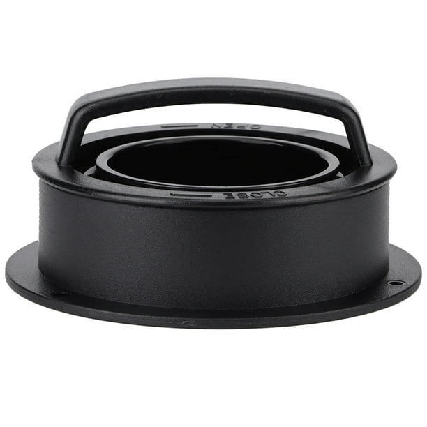 Molde para hamburguesas Nikou desmontable de grado alimenticio 12,5 x 12,5 x 6 cm