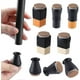 thumbnail image 1 of Silicone Chair Leg Floor Protectors With Felt Fit 0.5" - 1" 16 Pcs, 1 of 5