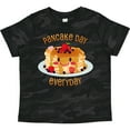 thumbnail image 3 of Inktastic Pancake Day Everyday- Smiling Stack of Pancakes Boys or Girls Toddler T-Shirt, 3 of 5