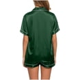thumbnail image 5 of XuJwPNcy Womens 2 Piece Outfits Summer Plus Size Suits Half Sleeve Print Shirts and Drawstring Sweatpant Lounge Sets, 5 of 7