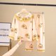 thumbnail image 4 of Pijamas para niños, otoño 2020, nueva ropa de dormir para niñas, ropa de niños y bebés, juegos de pijamas de dibujos animados, pijamas de algodón para niños, 4 of 4