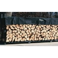 thumbnail image 1 of The Woodhaven 12 Foot Firewood Log Rack with Cover, 1 of 4