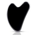 thumbnail image 1 of Herramientas faciales Gua Sha FUIYOOCEN, obsidiana natural, piedra guasha, 1 of 7
