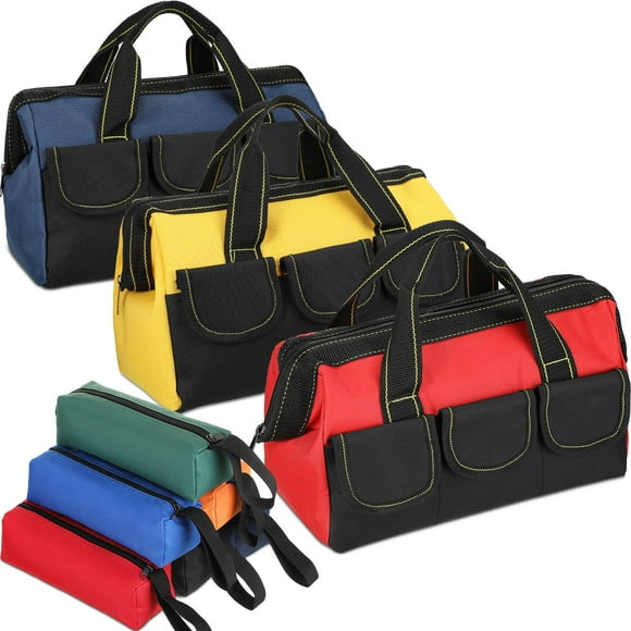 Juego de bolsas de herramientas Sanwuta, 9 unidades, para hombre, 3 resistentes y 6 pequeñas