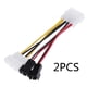 thumbnail image 3 of 2 Uds Conector Adaptador Cable Alimentación Ventilador 4 Pines A 3 12v * / 5v, 3 of 4