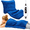 Blue3xl, variant on 17''x33'' XXXL King Size Heating Pad with 4 Temperature Settings & 2 Auto-Off Countdown Timers, Pain Relief for Back/Neck/Shoulders/Abdomen/Legs, Christmas Gifts for mom dad (Blue)