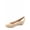 Beige, variant on Fisher-8 Women's Slip On Patent Round Toe Low Wedge Heel Pump Shoes ( Black, 7.5 )