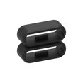 thumbnail image 4 of Bucle De Seguridad Con Anillo De Cierre De Silicona Negro Compatible Con Garmin Vivoactive 4S/Venu 3S/Venu 2S/Vivosport/Vivosmart Hr Y Hr+/Approach X40 Y X10 Samrtwatch Band Accesorios, 4 of 5