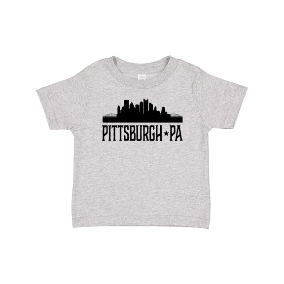 Inktastic Pittsburgh Pennsylvania City Skyline Boys or Girls Baby T-Shirt