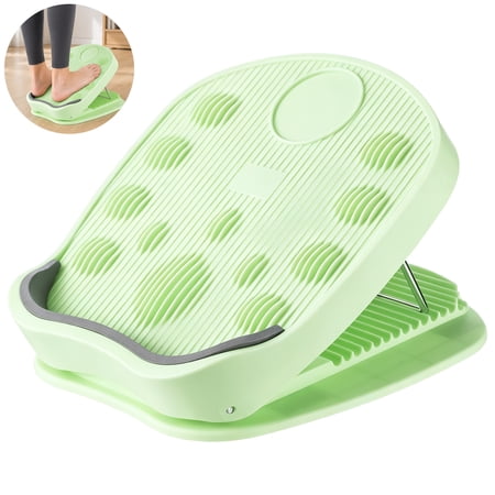 Slant Board Calf Stretcher, 16 Level Adjustable Incline Board with Textured Foot Platform and Heel Support, Plastic Ankle Stretcher for Home Office Gym Yoga and Daily Stretching