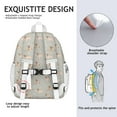 thumbnail image 5 of Labrador Dog Backpack for School,Cute School Bag,Schoolbag with Adjustable Shoulder Straps & Padded Back,15"x11.42"x5.5", 5 of 6