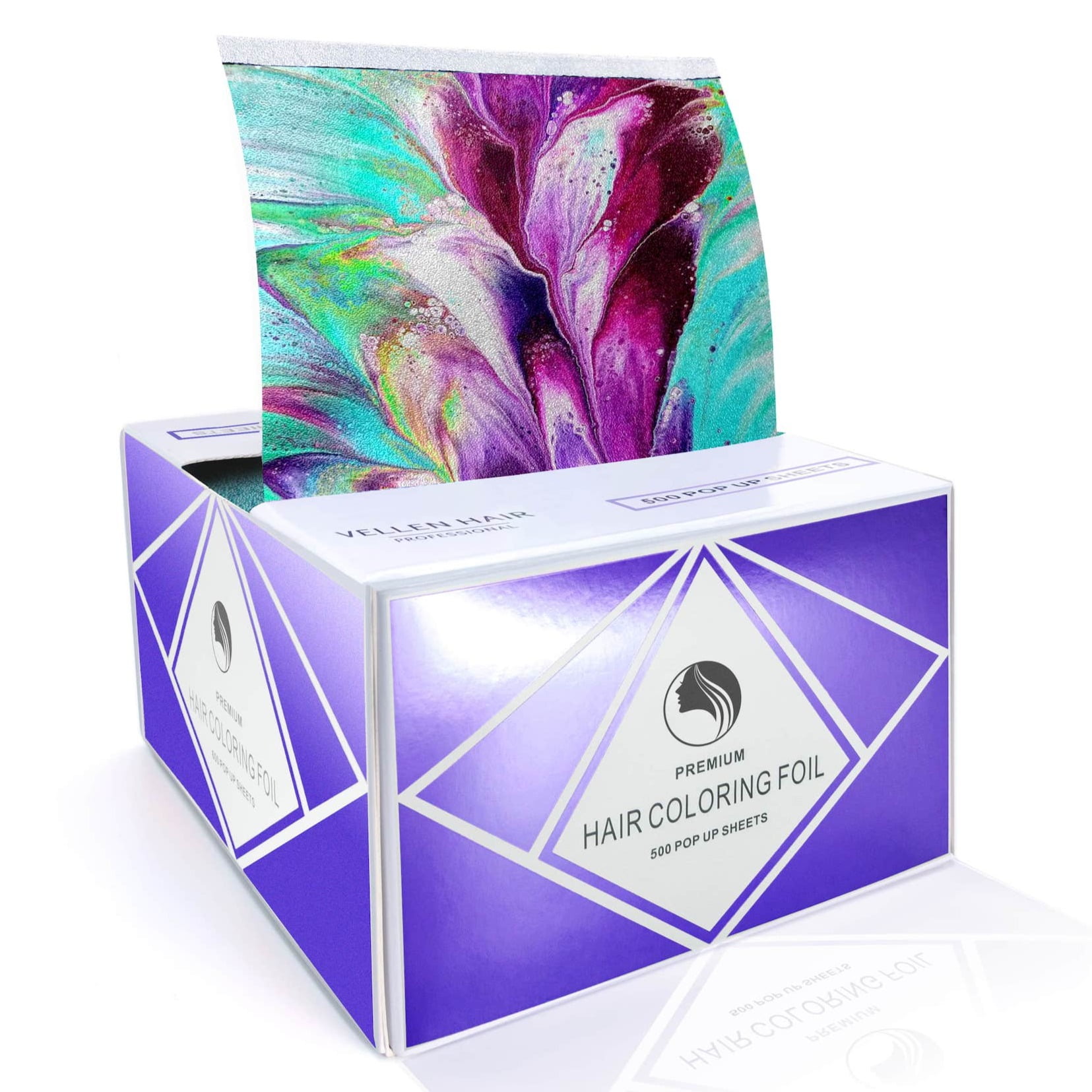 Vellen Hair Embossed Pop Up Aluminium Foil, Pop Up Foil Sheets, Hair