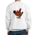 thumbnail image 2 of CafePress - Production Red Chickens Sweatshirt - Crew Neck Sweatshirt, 2 of 4