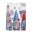 Red, Blue, Gray, White, variant on 4th of July Kitchen Towels Set of 3, Red Blue Gnomes Independence Day Stars Striped Absorbent Dish Towels for Kitchen, Microfiber Hand Towel, Quick Drying Tea Towel for Cleaning Decorative Dishcloths