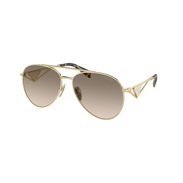 Sunglasses Prada PR 73 ZS ZVN3D0 Pale Gold Light Brown Grad Lig