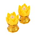 thumbnail image 3 of bedienty Lotus Light Buddhist Lamp Efficiently Illuminates Spaces With Elegance Enhancing Atmosphere In Any Room Office, 3 of 6