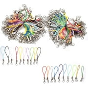 Lobster Clasp Phone Lanyard - 200pcs Colorful Rope for Trinkets and Keyrings