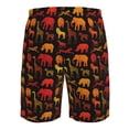 thumbnail image 6 of Naloa Animal Men's Beach Shorts, Surfing shorts, Swim trunks, Quick Dry Swim Trunks for Surfing Beach Fun - XX-Large, 6 of 9