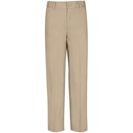 Young Men's Flat Front Pant