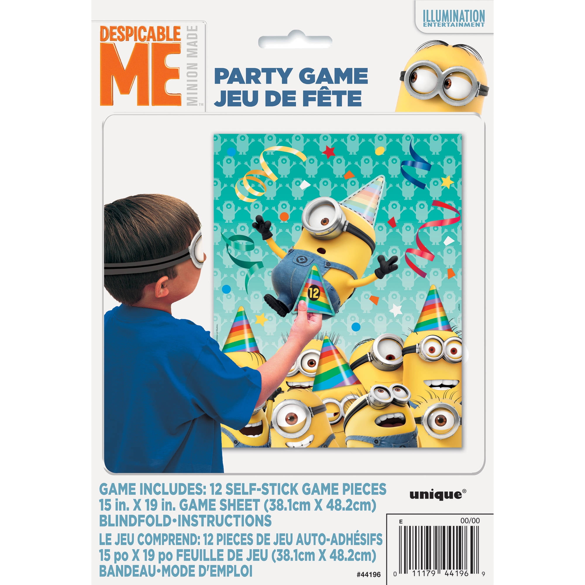 8 ~ Birthday Party Supplies Favors Glasses DESPICABLE ME MINION PAPER GOGGLES 