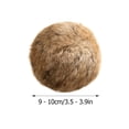 thumbnail image 3 of Cat Pom Pom Balls Toy Infused with Catnip and Gallnuts for Stress-Relief Play, Multiple Sizes Available, 3 of 8