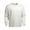 White, variant on Gfyviroh Tops for Men Casual Solid Color Crew Neck Tops Plus Size Loose Long Sleeve Pullover T-shirts