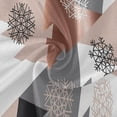 thumbnail image 2 of Coolnut Rose Gold Abstract Christmas Tree Round Tablecloth 60", Party Lace Round Table Cloth Water Resistant Spill Proof Large Table Cover for Kitchen BBQ Hotel Dining Party Decor, 2 of 7