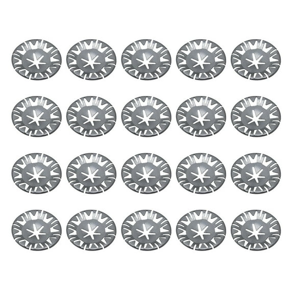 UNTERING 20/50Pcs Metal Heat Shield Clips Washers Exhaust Heat Shield Clips Underbody Heat Shield N90796501 Auto Accessories