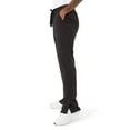 thumbnail image 4 of ave. Varick Women's Six Pocket Midrise Straight Leg Scrub Pant in Black, XXS, 4 of 6