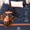 thumbnail image 4 of Brooklyn Bedding Aurora Luxe Cooling Soft Mattress with Pillowtop, Twin, 4 of 5