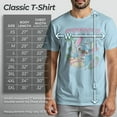 thumbnail image 5 of Men's Lilo & Stitch Surfing Stitch Graphic Tee Light Blue Medium, 5 of 9