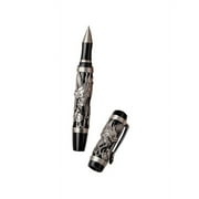Design Toscano Twin Dragons Sculptural Pewter Pen