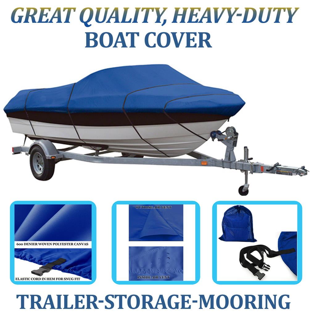 ブルーボートカバーフィットJAY BEE / BASSMASTER 675 O / B 1977-1981 BLUE, GREAT QUALITY BOAT COVER Compatible for JAY BEE/BASSMASTER