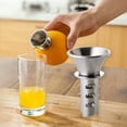 thumbnail image 1 of npkgvia kitchen utensilsClearance,Fruit Tool Drill Lemon Kitchen Stainless Juicer Manual Orange Steel Kitchen，Dining & Bartools, 1 of 8